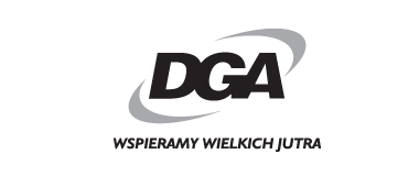 DGA SA Wspieramy Wielkich Jutra - Logo